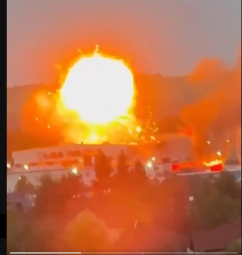 MISIL RUSO ARRASA FÁBRICA ESTADOUNIDENSE DE DRONES EN EL CENTRO DE KIEV